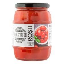 Rosii in suc propriu 680g BUN STRABUN