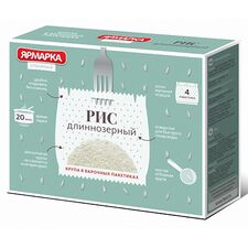 Orez cu bob lung 4х62,5g ЯРМАРКА