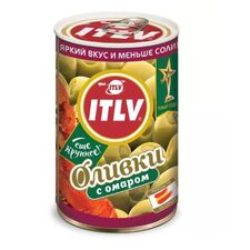 Masline verzi umplute cu homar 200/220 314ml ITLV