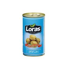 Măsline verzi 291-320 fără sâmbure 370g LORAS
