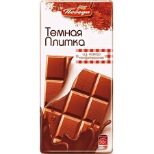 Кондитер.плитка какао 90г ПОБЕДА