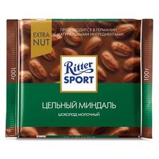 Ciocolata lapte/migdal 100g RITTER SPORT