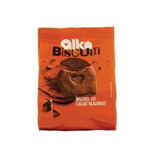 Biscuiti cacao glazurati 180g ALKA