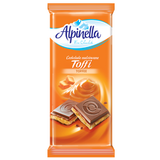 Ciocolata tableta Umplutura de caramel 100g ALPINELLA