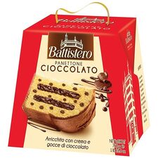 Panettone cu Chipsuri de Ciocolata 750g BATTISTERO