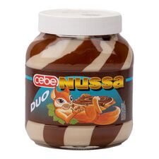 Crema d/ciocolata alune DUO 750g NUSSA