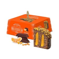 cu crema de mandarina si cacao 800g DOLCESICILIA Colomba