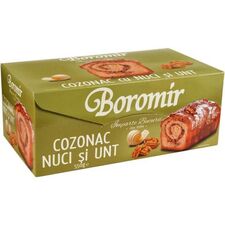 Cozonac nuci si unt 550g BOROMIR