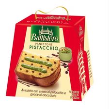 Cozonac cu crema de fistic 750g BATTISTERO
