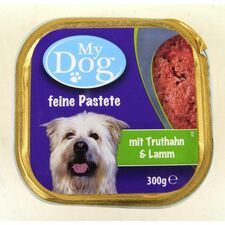 Корм влажный д/собак Ягненок/индюк 300г MY DOG