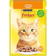 Влажный корм д/кошек Цыпленок 85г FRISKIES