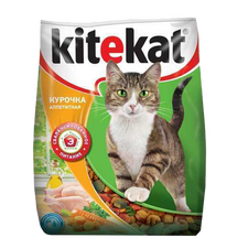 Hrană pentru pisici cu pui apetisant 350g KITEKAT