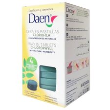Ceara de depilare tablete  Chlorophyll 240gr/12buc DAEN