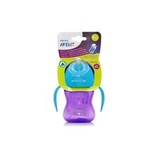 Cana cu pai flexibil Girl 200ml 9m+ AVENT