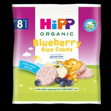 Prajituri de orez cu afine 8l+  30g pel HIPP