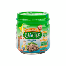 Piure carne de vita 90g Маленькое Счастье