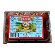 Яйцо куриное М 6 шт AVICOLA