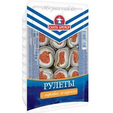 Rulade de file de hering cu morcov, 240g SANTA BREMOR