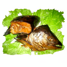 Голова семги копченая, кг SLAVENA