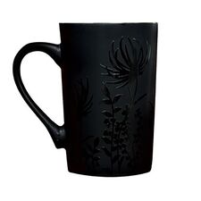 Cană neagră Decor 385ml CM
