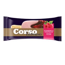 Inghetata cu zmeura si ciocolata 69g CORSO