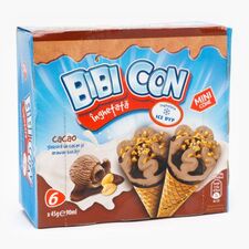 Înghețată BIBI CON cacao 6x45g ICE DYP