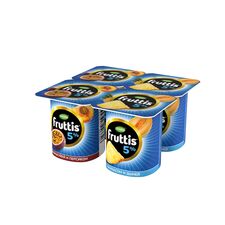 Iaurt Cu piersici/maracuia/ ananas/zamos 5%, 115g FRUTTIS