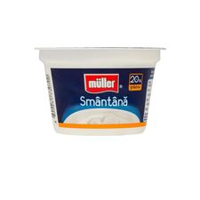 Сметана 20% стакан, 200г MULLER
