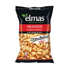 Arahide decojite coapte cu sare 140g ELMAS