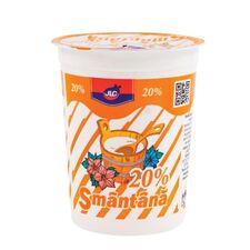 Сметана 20% ст 400г JLC