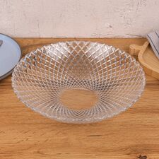 Fructiera Sticla Transparent, 26cm