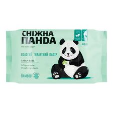 Hirtie igienica umeda 48 buc Baby Cream PANDA