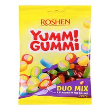 Bomboane gumante Duo Mix 70g ROSHEN YUMMI GUMMI