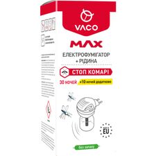 VACO MAX Electrofumigator cu lichid impotriva tantari 30nopti 30ml