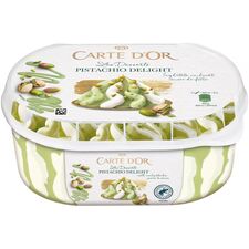 ALGIDA Inghetata CARTE D'OR fistic si vanilie 475g
