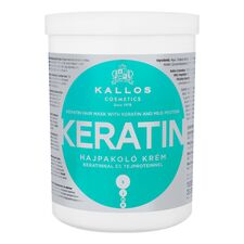 KALLOS Mască de păr cu keratină 1000 ml