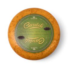 GARDELI Branza semi-tare Gouda cu piper 50%, 4,5kg