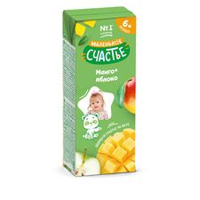 МАЛЕНЬКОЕ СЧАСТЬЕ Nectar de mango si mere cu pulpa 6l 200ml