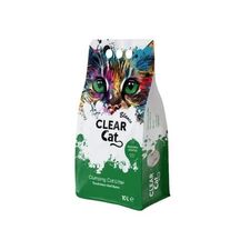 CLEAR CAT Asternut igienic  pentru pisici bentonita Aloe Vera 10l