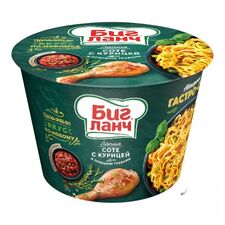 БИГ ЛАНЧ Fidea Sote cu gaina/ierburi arom.90g