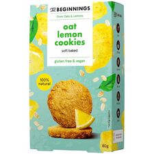 THE BEGINNINGS Biscuiti de ovaz cu lamaie 80g