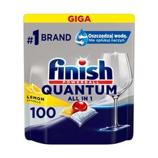 FINISH Tablete p/u masina de spalat vase Quantum all in 1 lamaie 100buc