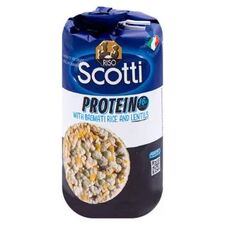 RISO SCOTTI Protein tartine cu orez basmati si linte 100g