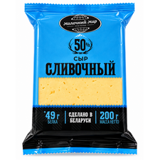 Cascaval SLIVOCINII 200g МОЛОЧНЫЙ МИР