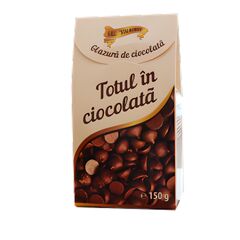Picaturi de cofetarie negre150g STALAGMITA