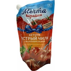 Ketchup chilli iute 350g МЕЧТА ХОЗЯЙКИ