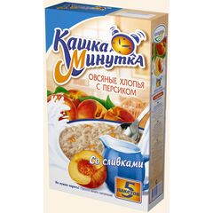 Fulgi de ovaz piersic/frisc 215g КАШКА-МИНУТКА