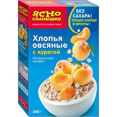 Fulgi de ovaz cu caise 300g ЯСНО СОЛНЫШКО