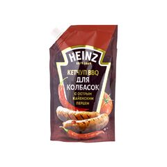 Ketchup BBQ pentru cârnăciori 350g HEINZ