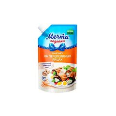 Maioneza  oua prepelita 50,5% 350ml МЕЧТА ХОЗЯЙКИ